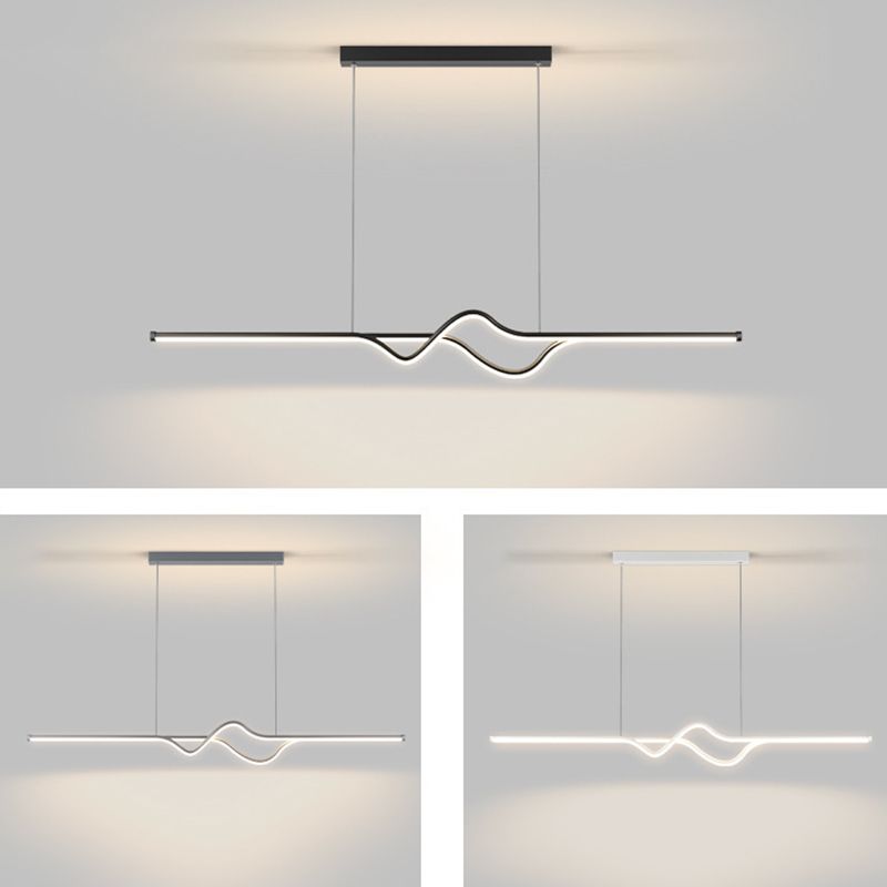 Arisha Modern Linear Metal Pendant Light