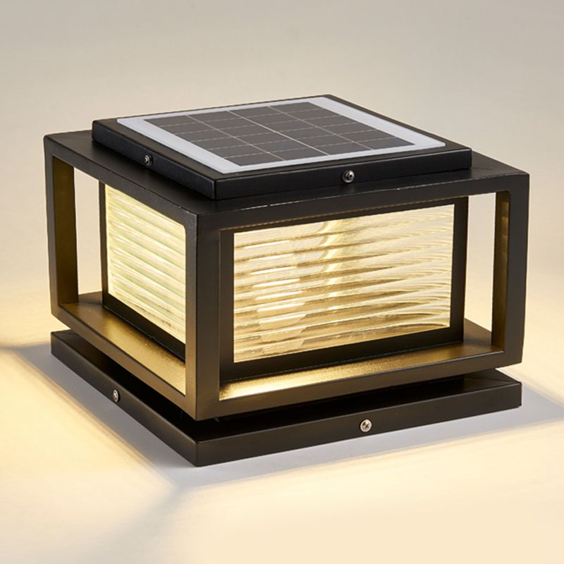 Ray LED Rectangular Metal Outdoor Lamps