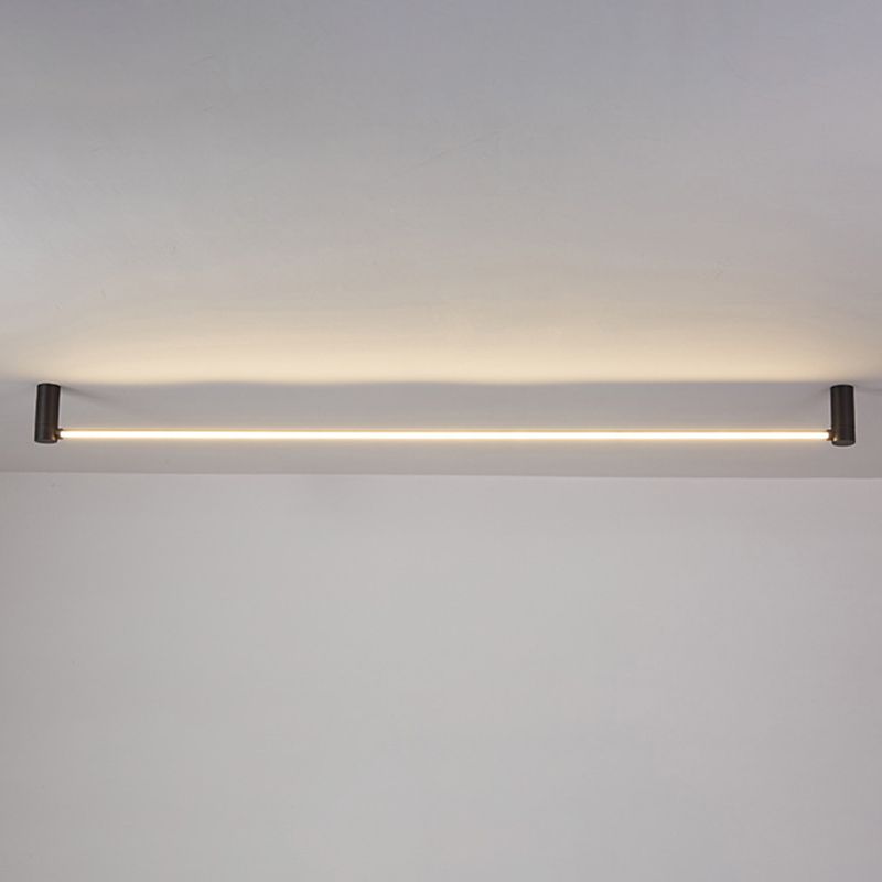 Arisha Minimalist Flush Mount Ceiling LighMetal/Acrylic Hallway