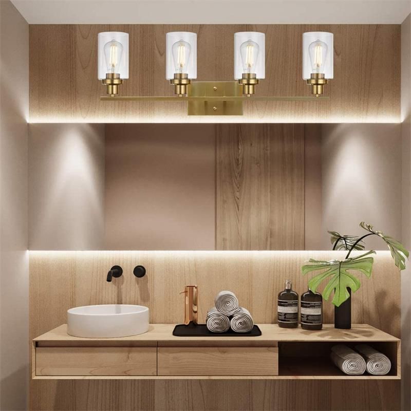 Silva Modern Mirror Front Vanity Wall Lamp Glass - Letslighting