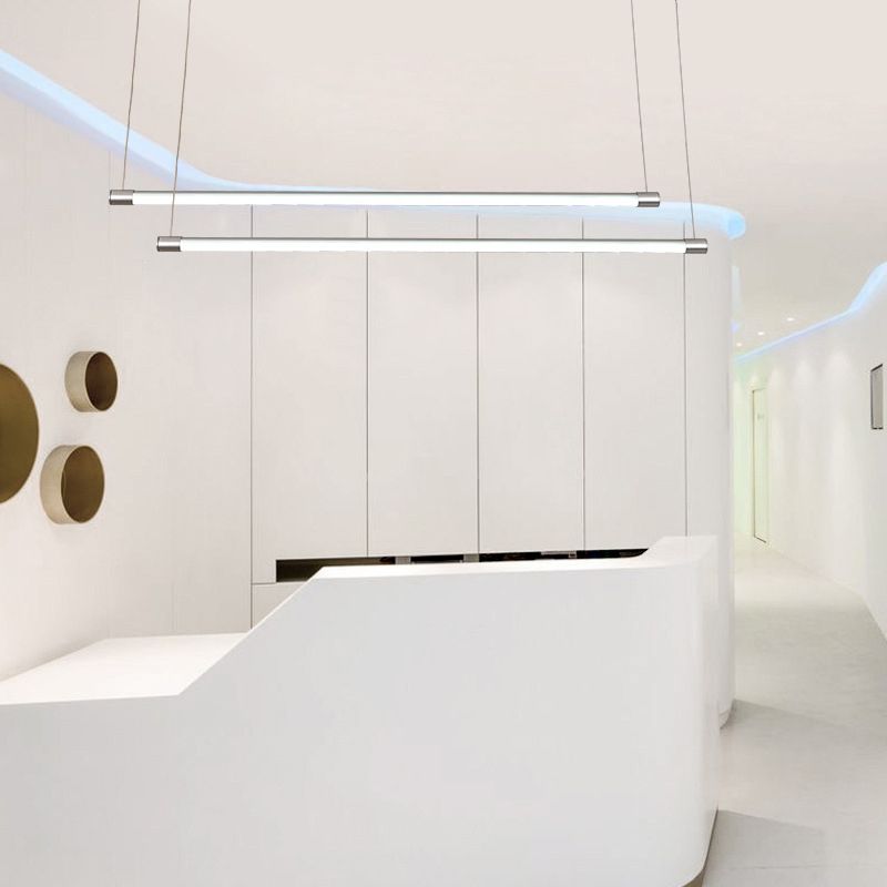 Arisha Minimalist Linear Office Pendant Light