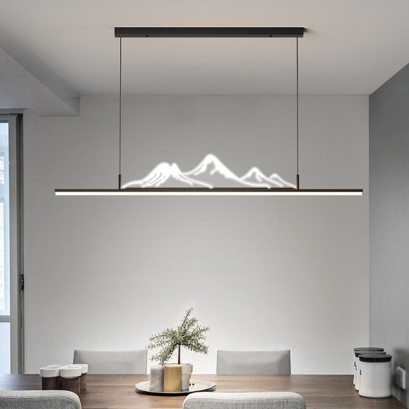 Arisha Designer Mountain Shape LED Pendant Light - Letslighting