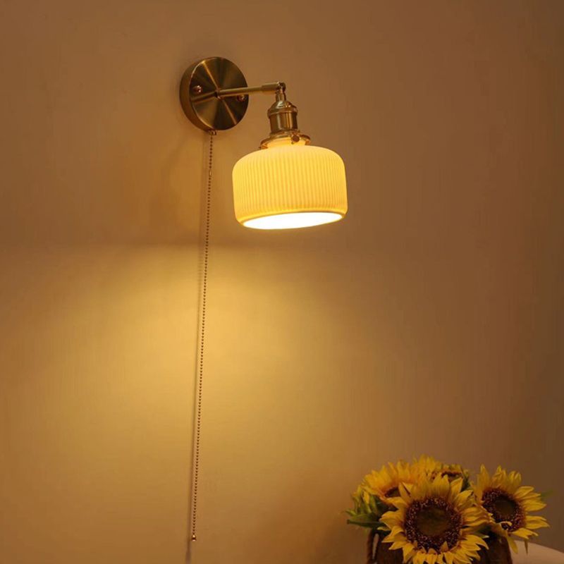 Arisha wrinkles Nordic Modern Dresser Wall Lamp - Letslighting