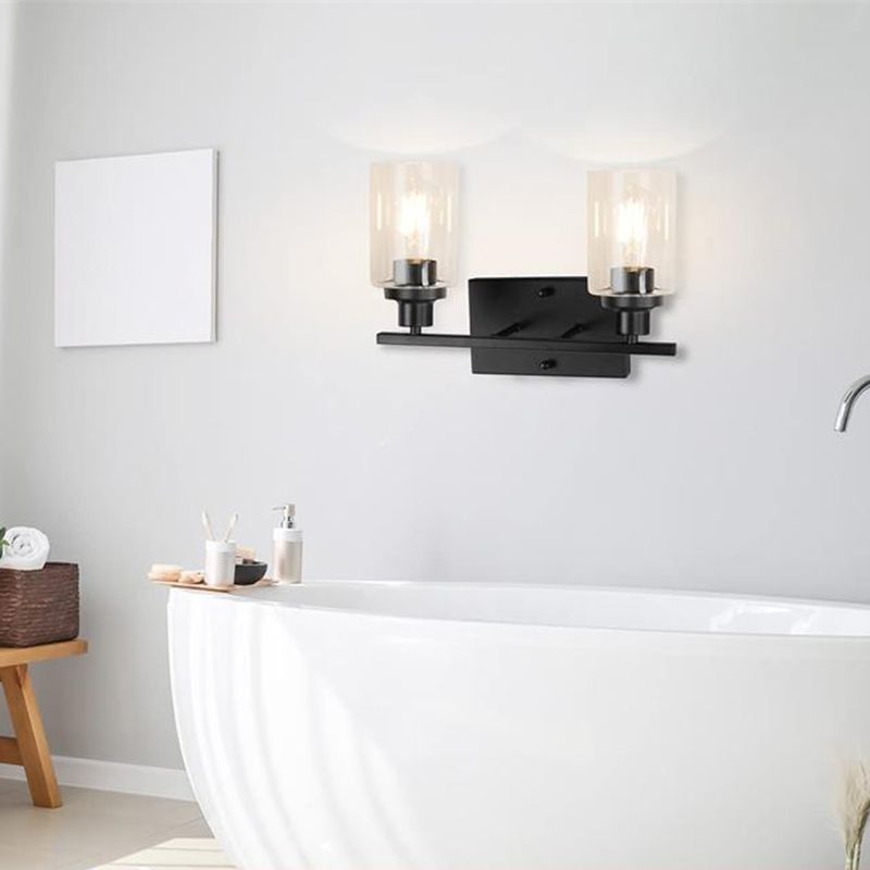 Silva Modern Mirror Front Vanity Wall Lamp Glass - Letslighting
