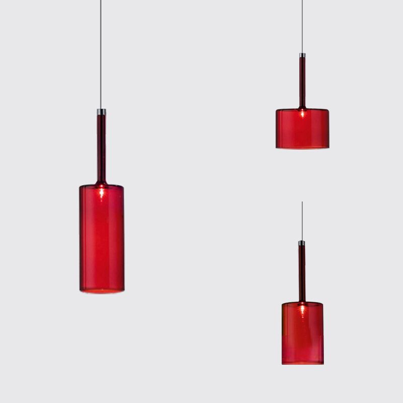 Valentina Minimalist Modern Glass LED Pendant Light 3 Style