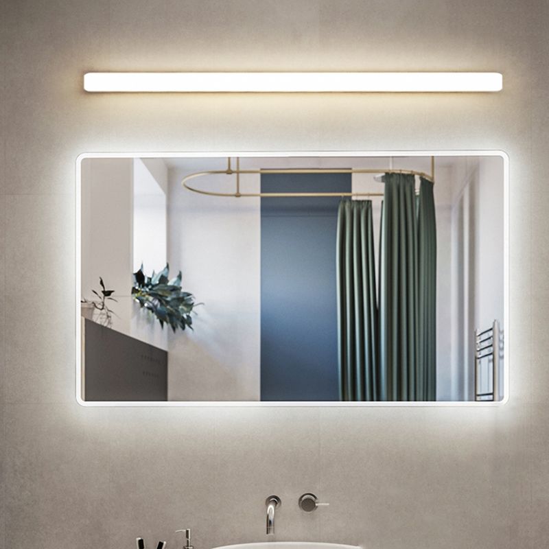 Arisha Simple Bar Mirror Front Vanity Wall Lamp Acrylic