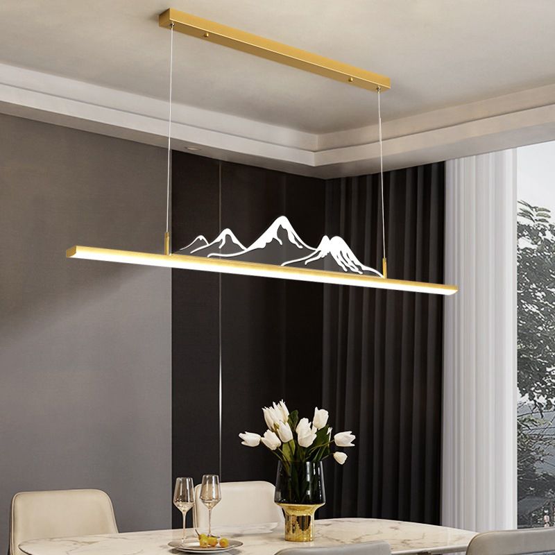 Arisha Designer Mountain Shape LED Pendant Light - Letslighting