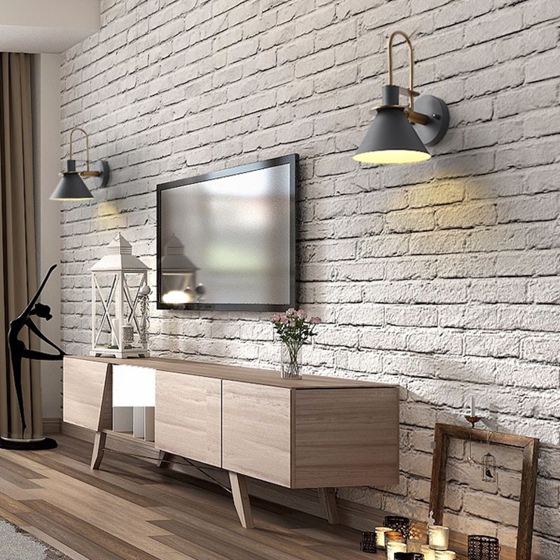 Valentina Vintage Horn Shape Metal Wall Lamp Living Room/Bedroom/Bathroom