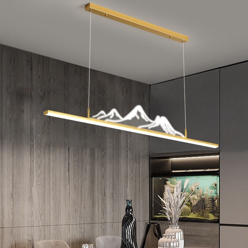 Arisha Designer Mountain Shape LED Pendant Light - Letslighting