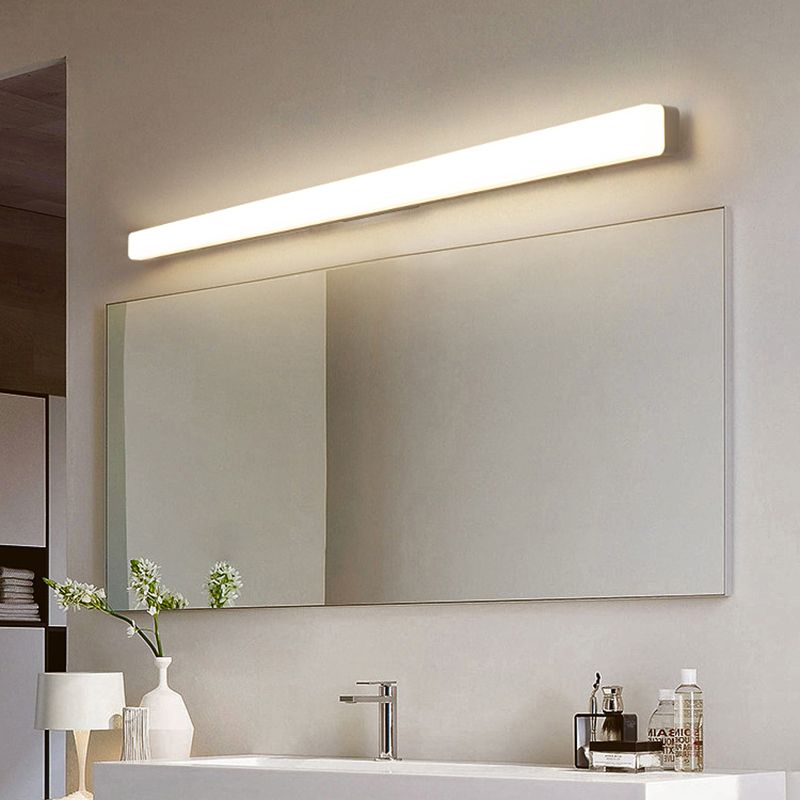 Arisha Simple Bar Mirror Front Vanity Wall Lamp Acrylic