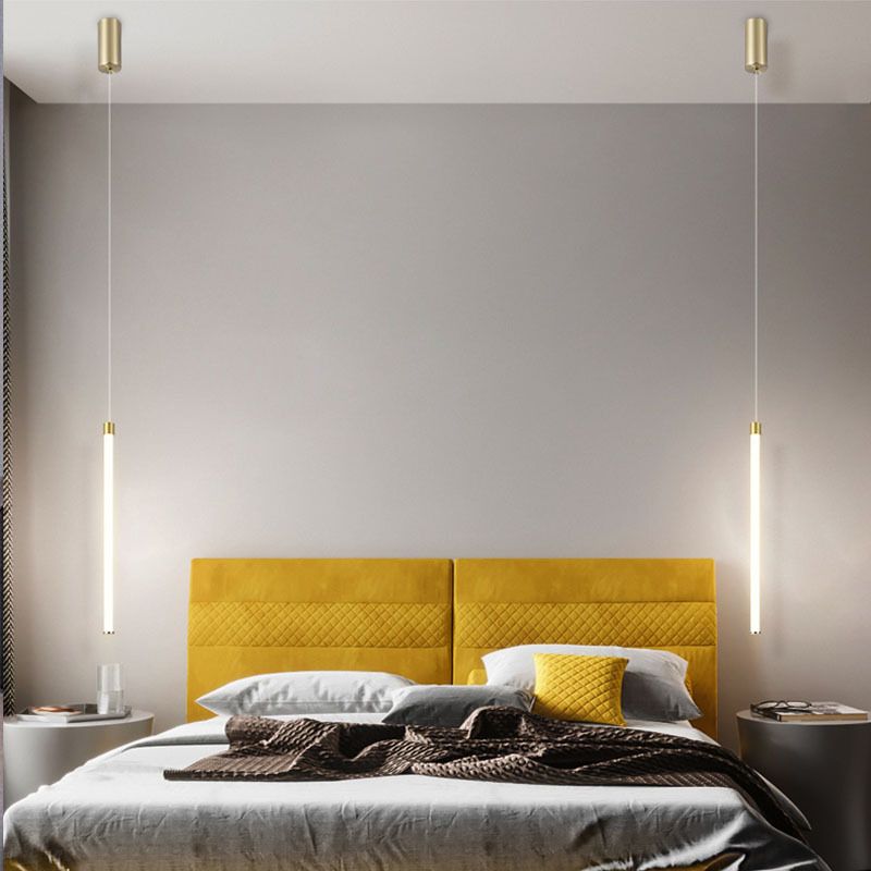 Arisha Pendant Light Linear Modern Minimalist Acrylic Living Room