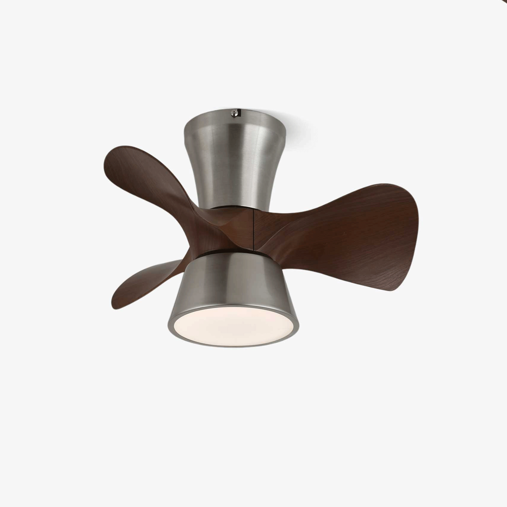 Kylen Modern Wood Ceiling Fan Light - Letslighting