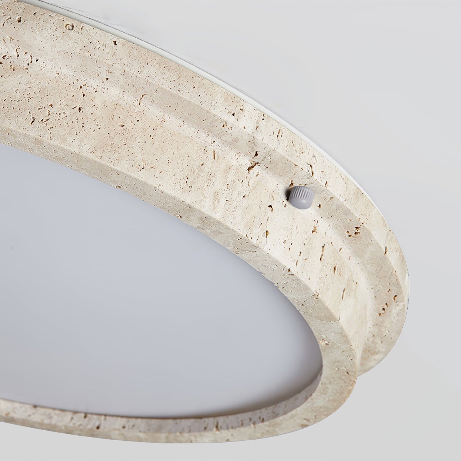 Altheion Travertine Ceiling Light