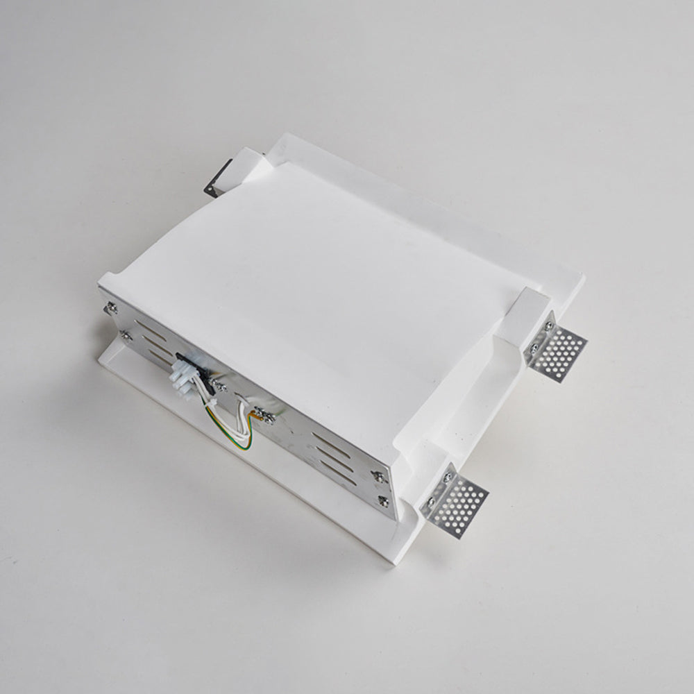 Aria Modern Recessed Metal Plaster LED Wall Lamp - Letslighting