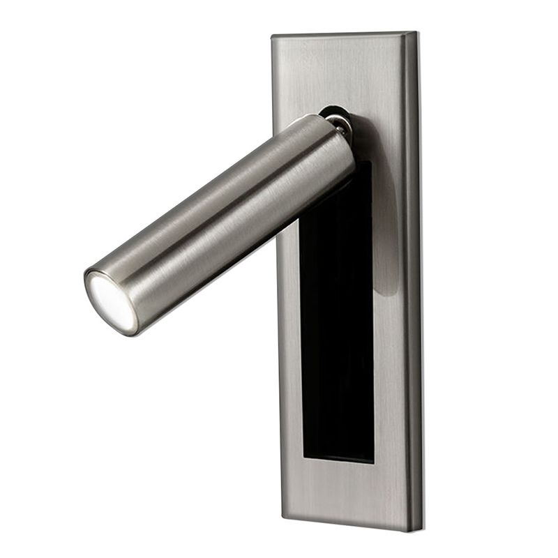 Arisha Modern Rotatable Embedded Bedside Sconce, Cylindrical/Square - Letslighting