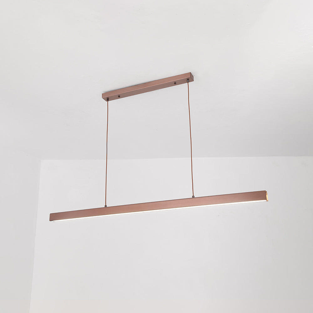 Edge Modern Linear Metal LED Pendant Light