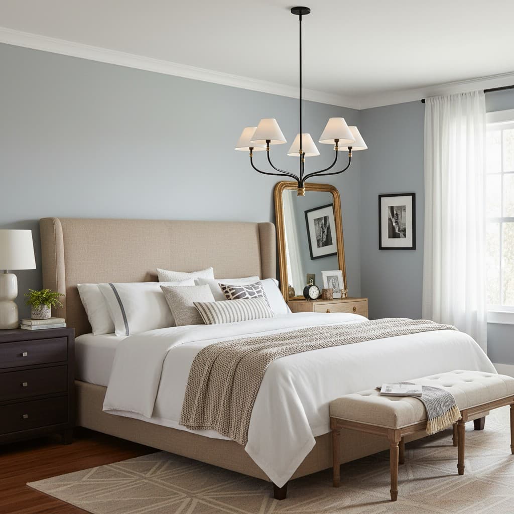 Verge Multi-light Fabric Chandelier