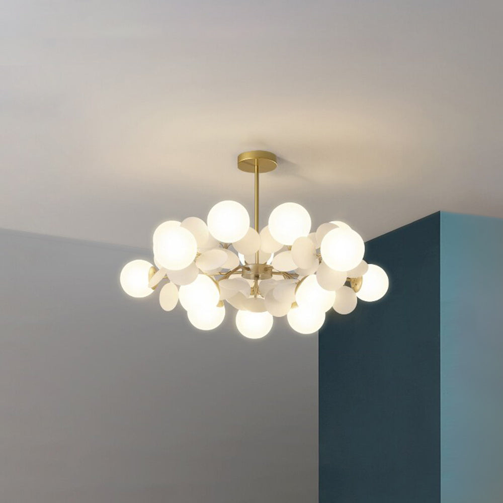 Aria Multicolored Flower Branch Chandelier Living Room - Letslighting