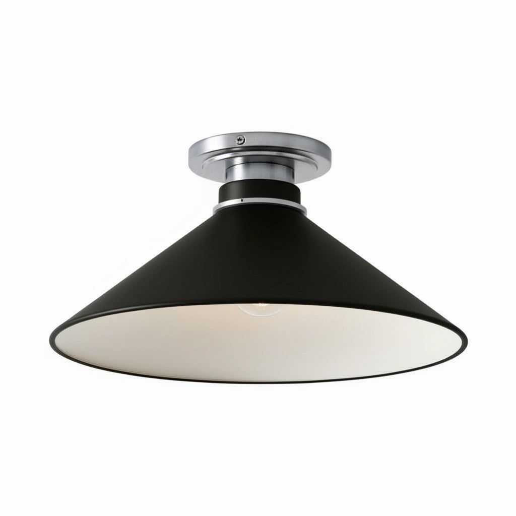 Grange Ceiling Light Metal&Glass