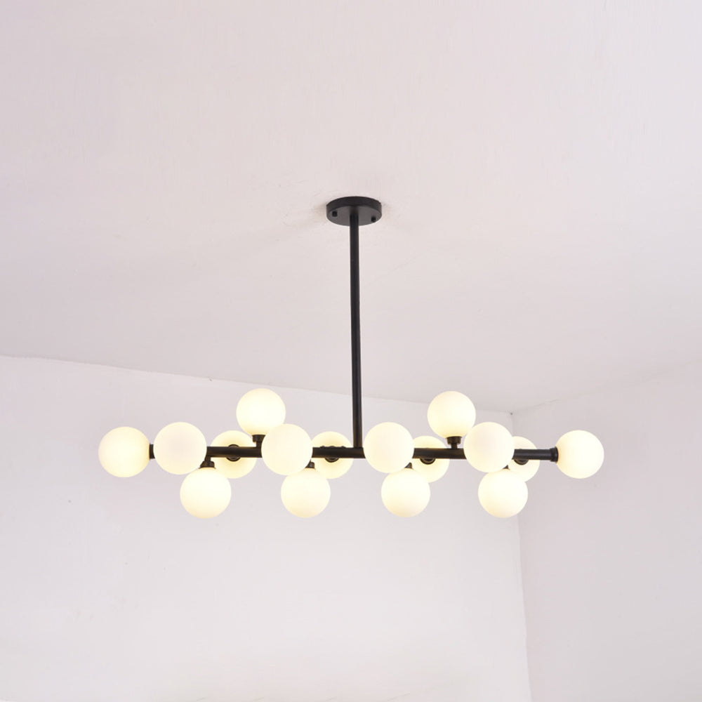 Valentina Chandelier Bubble, Magic Beans, Glass, Dining Room