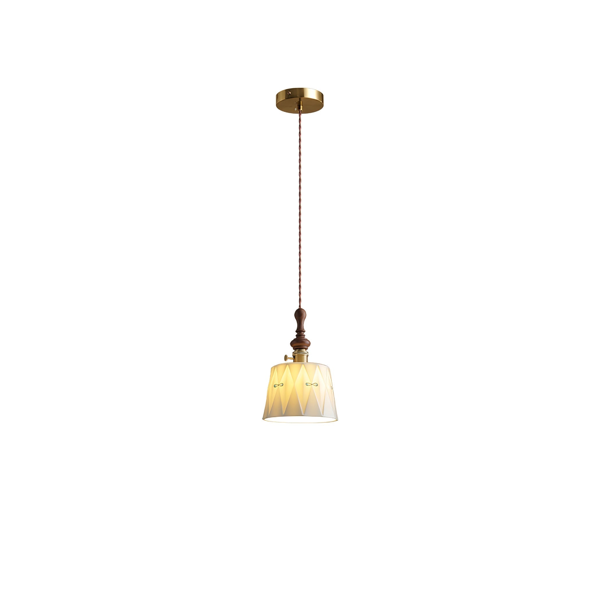 Roselind Vintage Ceramic Pendant Light