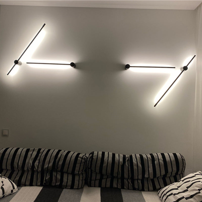 Arisha Minimalist Rotatable Linear LED Outdoor Wall Lamp Corridor Garden