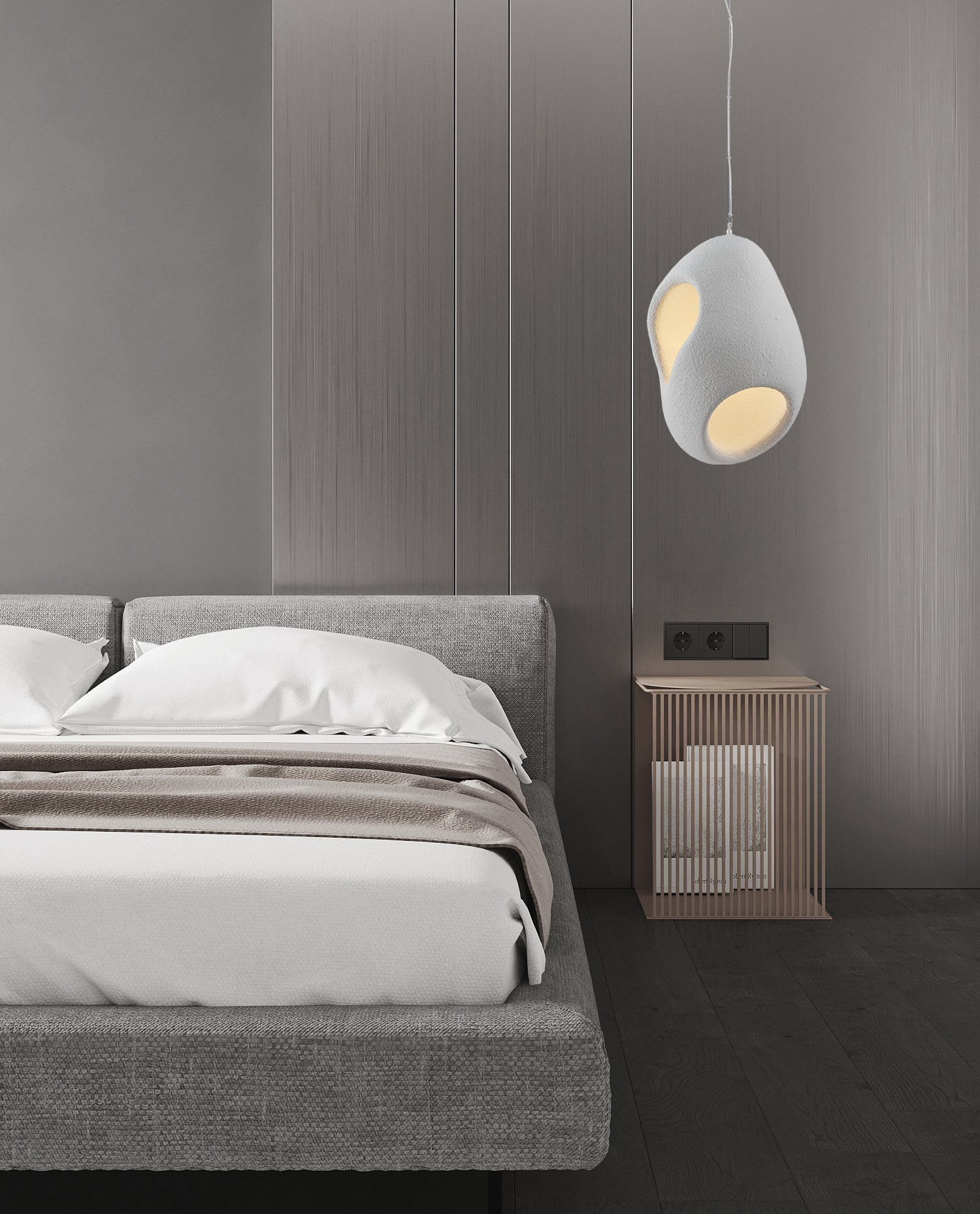 Zavelyra Textured Resin Pendant Light - Letslighting