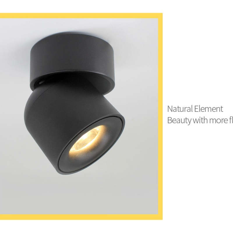 Arisha Modern LED Ceiling Light Spotlight Metal Bedroom