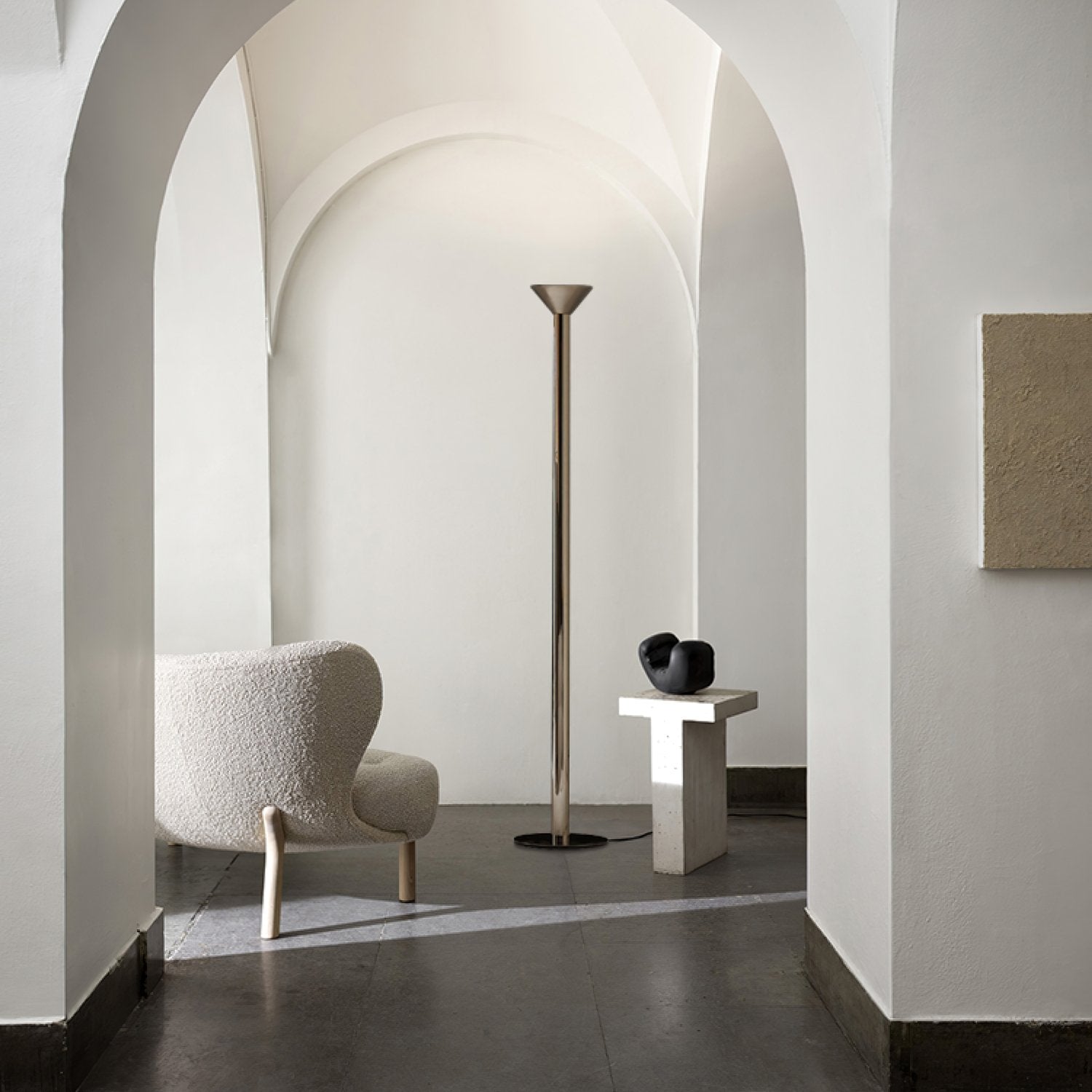 Evvaren Column Alabaster Floor Lamp - Letslighting