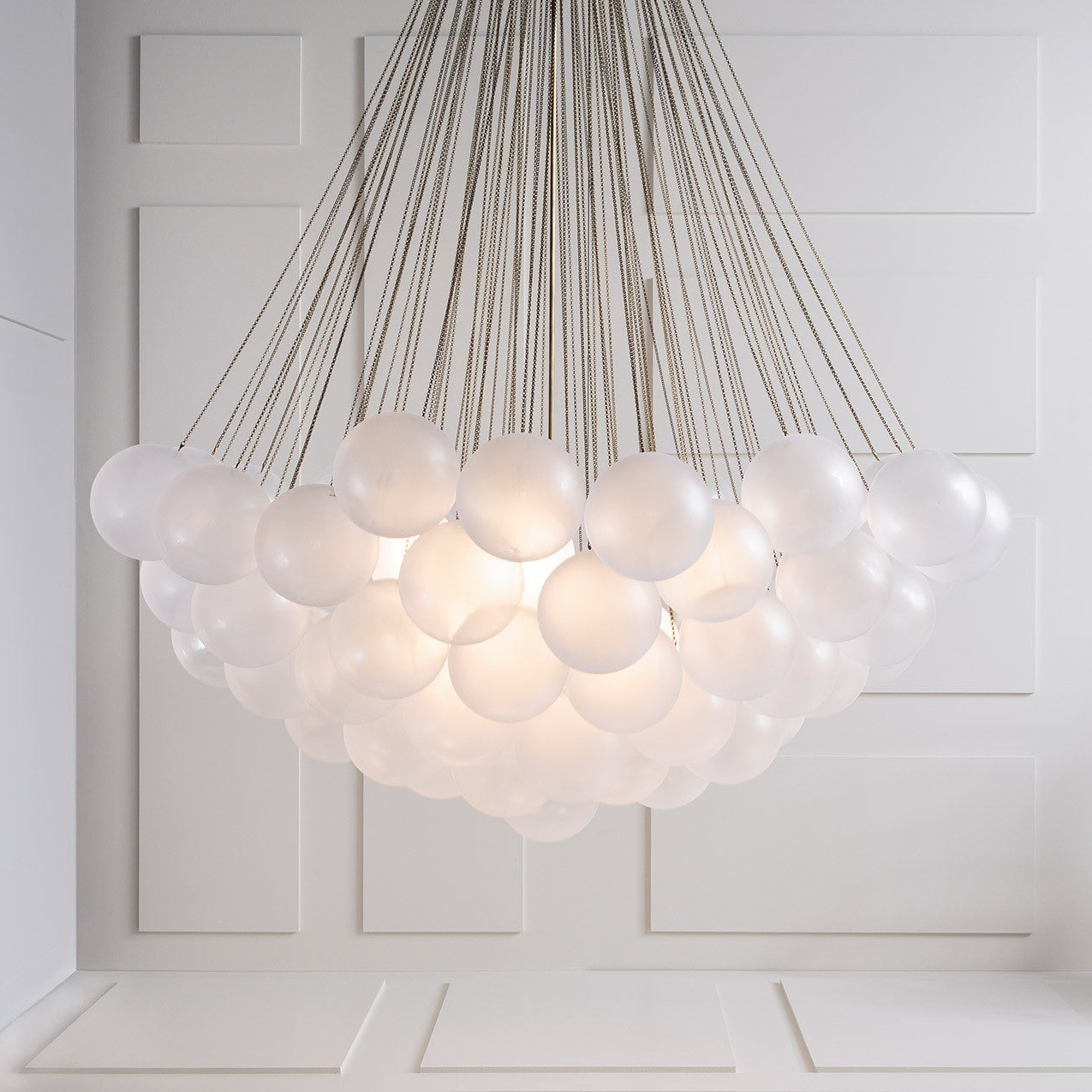 Valentina Glass Globe Pendant Light Bubble