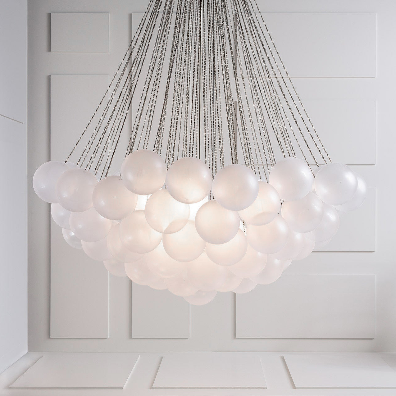 Valentina Glass Globe Pendant Light Bubble