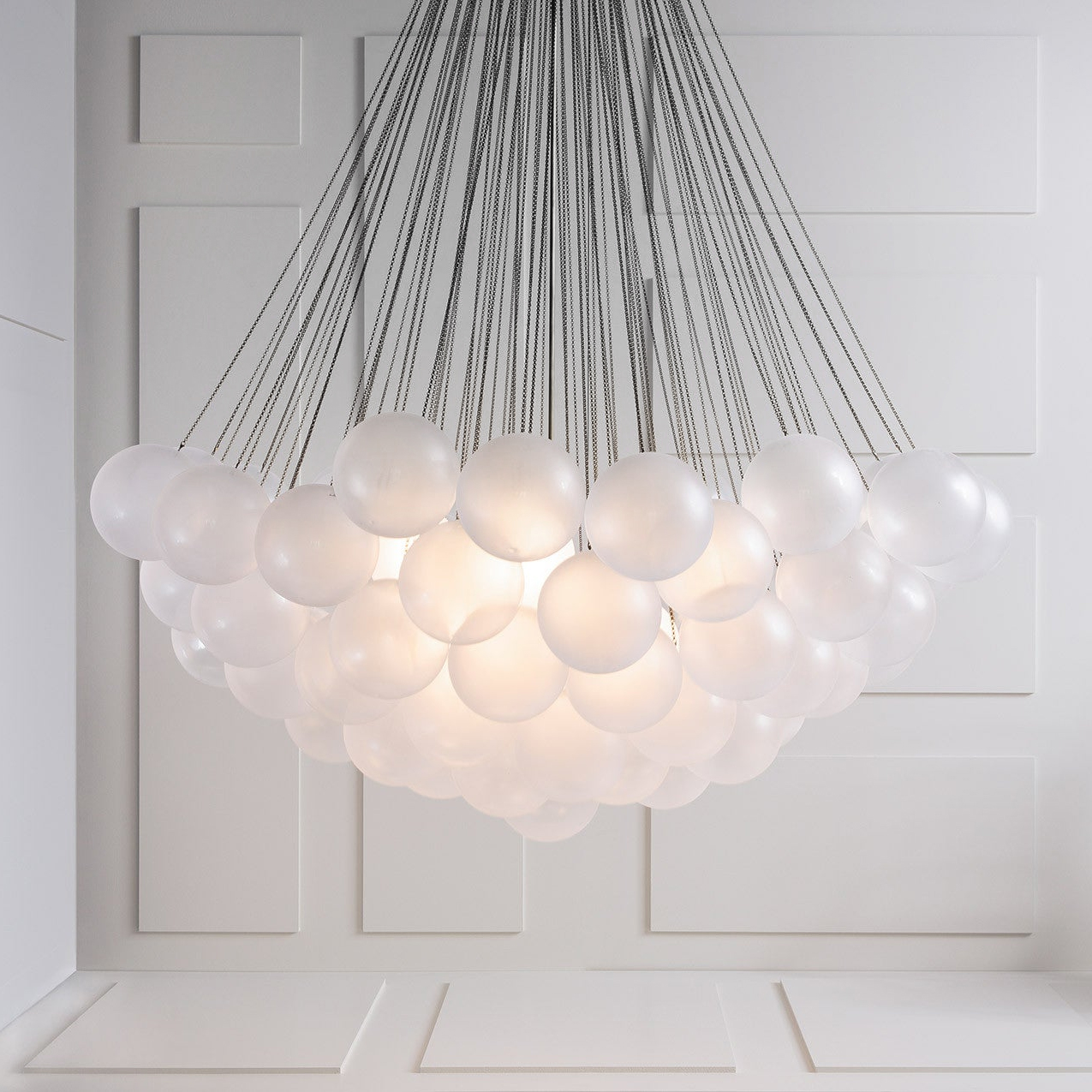 Valentina Glass Globe Pendant Light Bubble