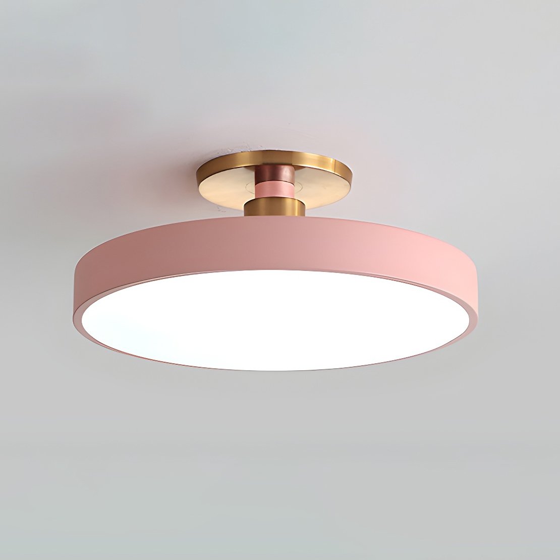 Aria Nordic Minimalist Round Flush Mount Ceiling Light