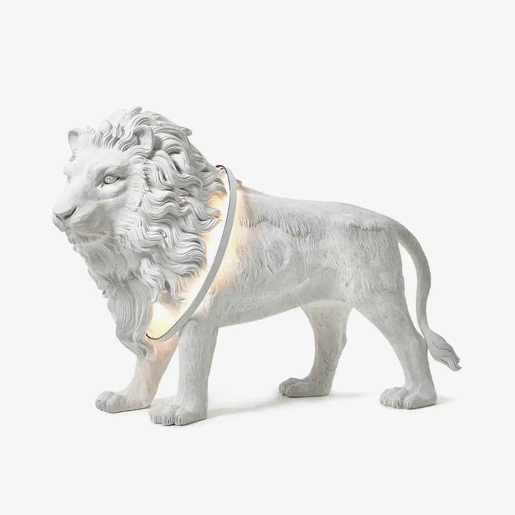 Ivsorila Lion Sculpture Floor Lamp - Letslighting