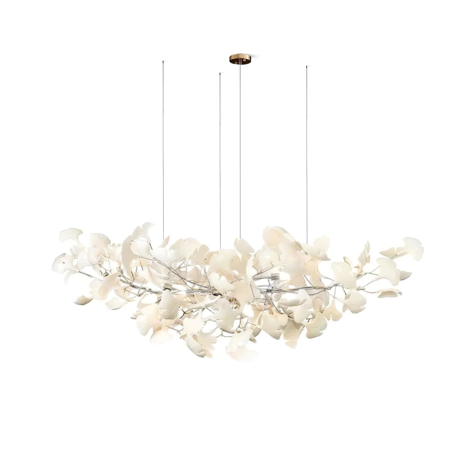 Olivia Luxury Chandelier Ceramics Living Room U Arc Shape - Letslighting