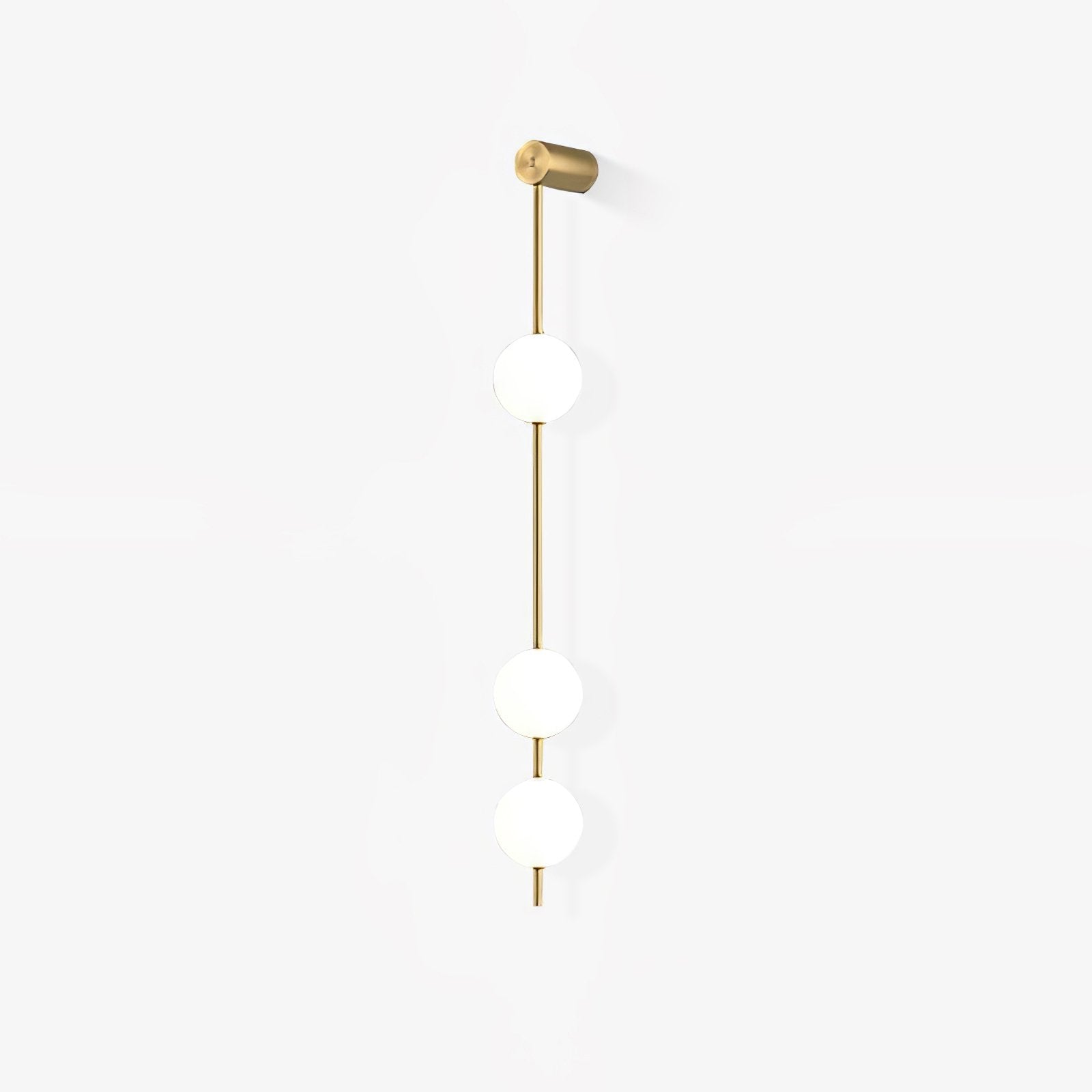 Lustra Wall Lamp Vertical Balls Brass - Letslighting