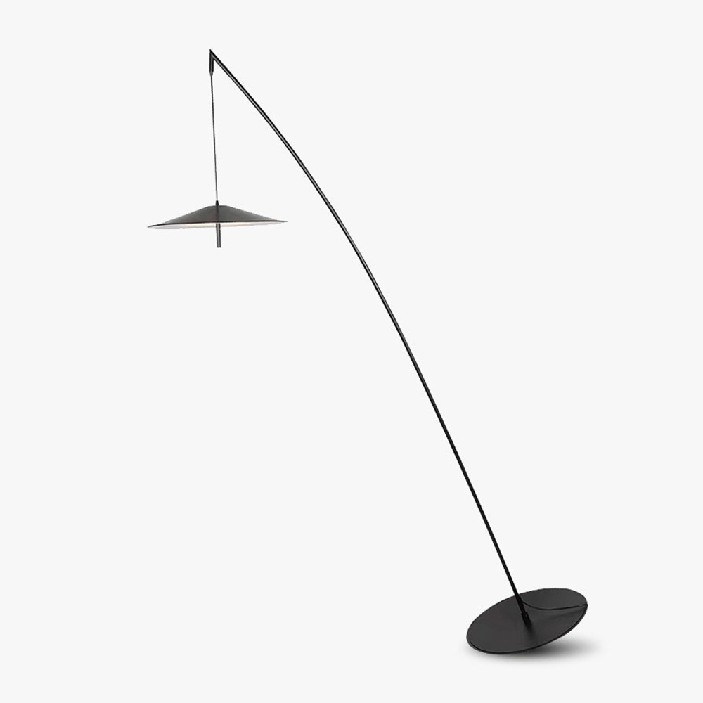 Arcana Black Minimalist Floor Lamp - Letslighting