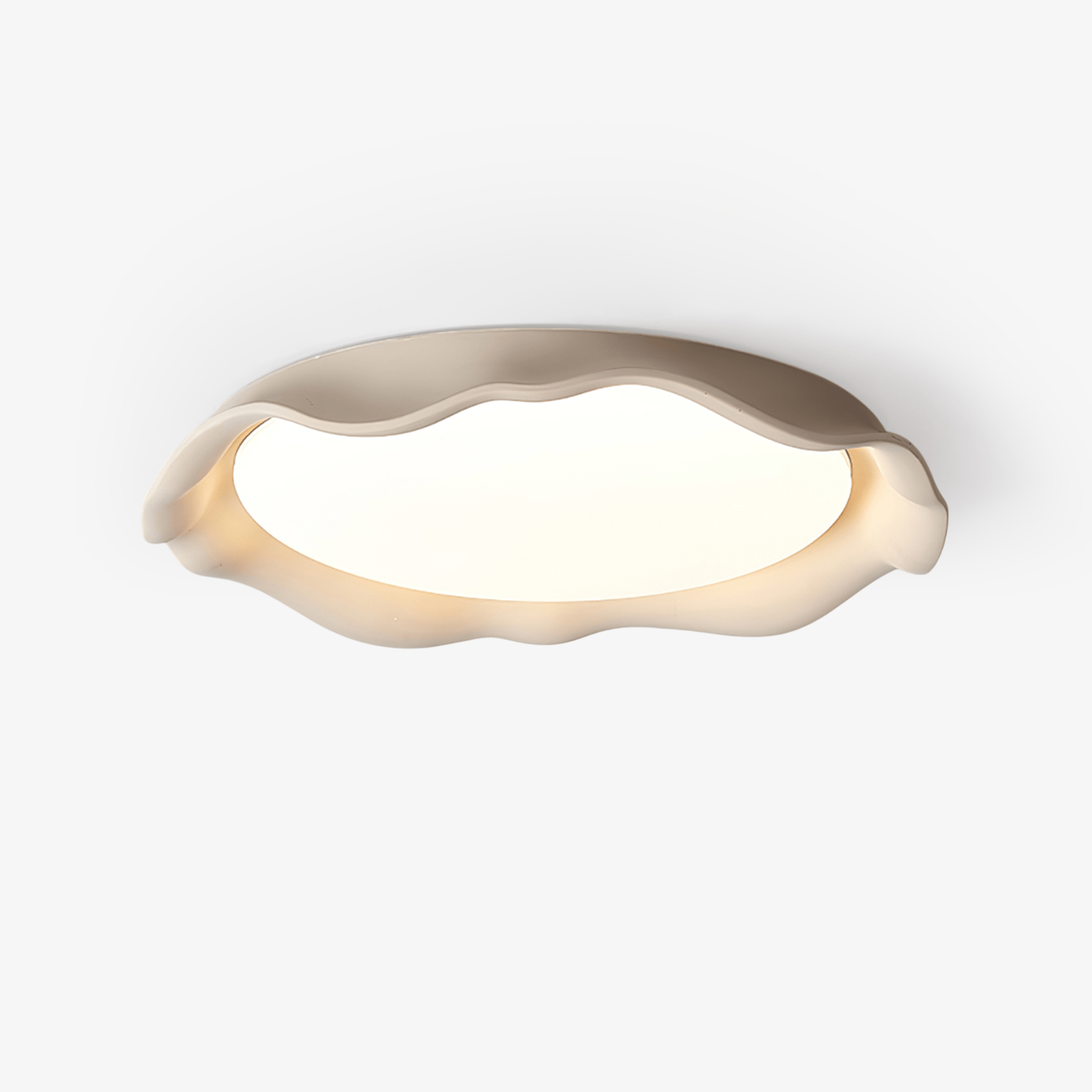 Idoraris Modern Minimalist Art Microcement Ceiling Light - Letslighting