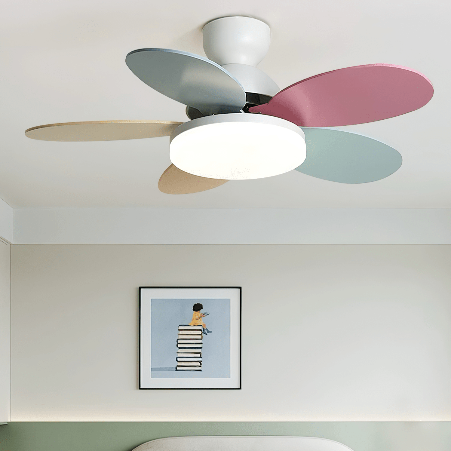 Nielsen Morandi Ceiling Fan Light Kids Room - Letslighting