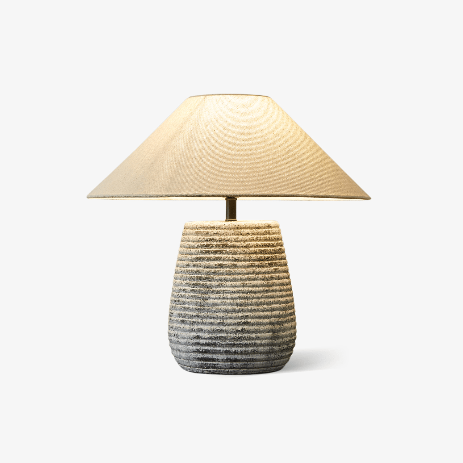 Clarissa Clear Fabric Table Lamp - Letslighting
