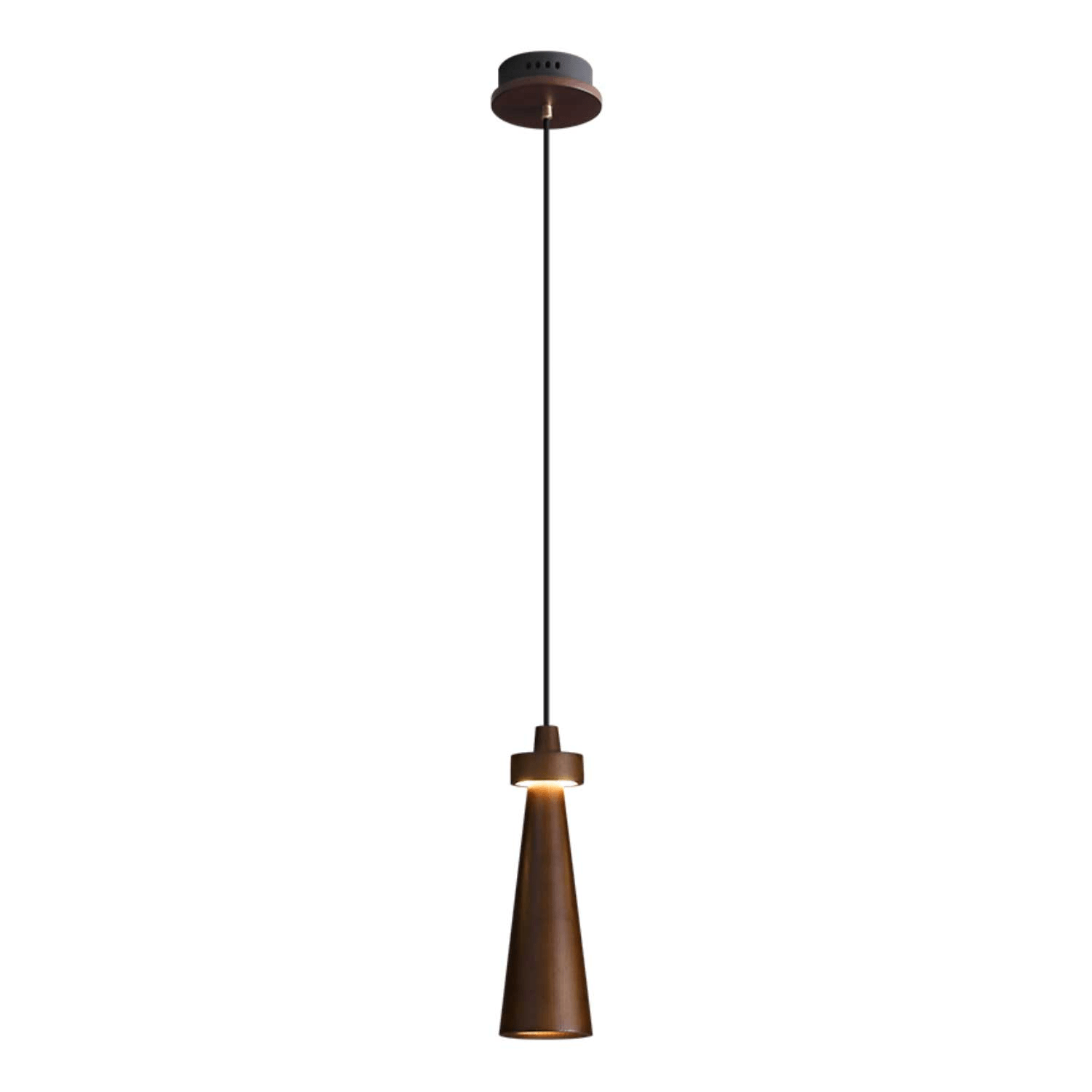 Taper Minimalist Wood Pendant Light - Letslighting