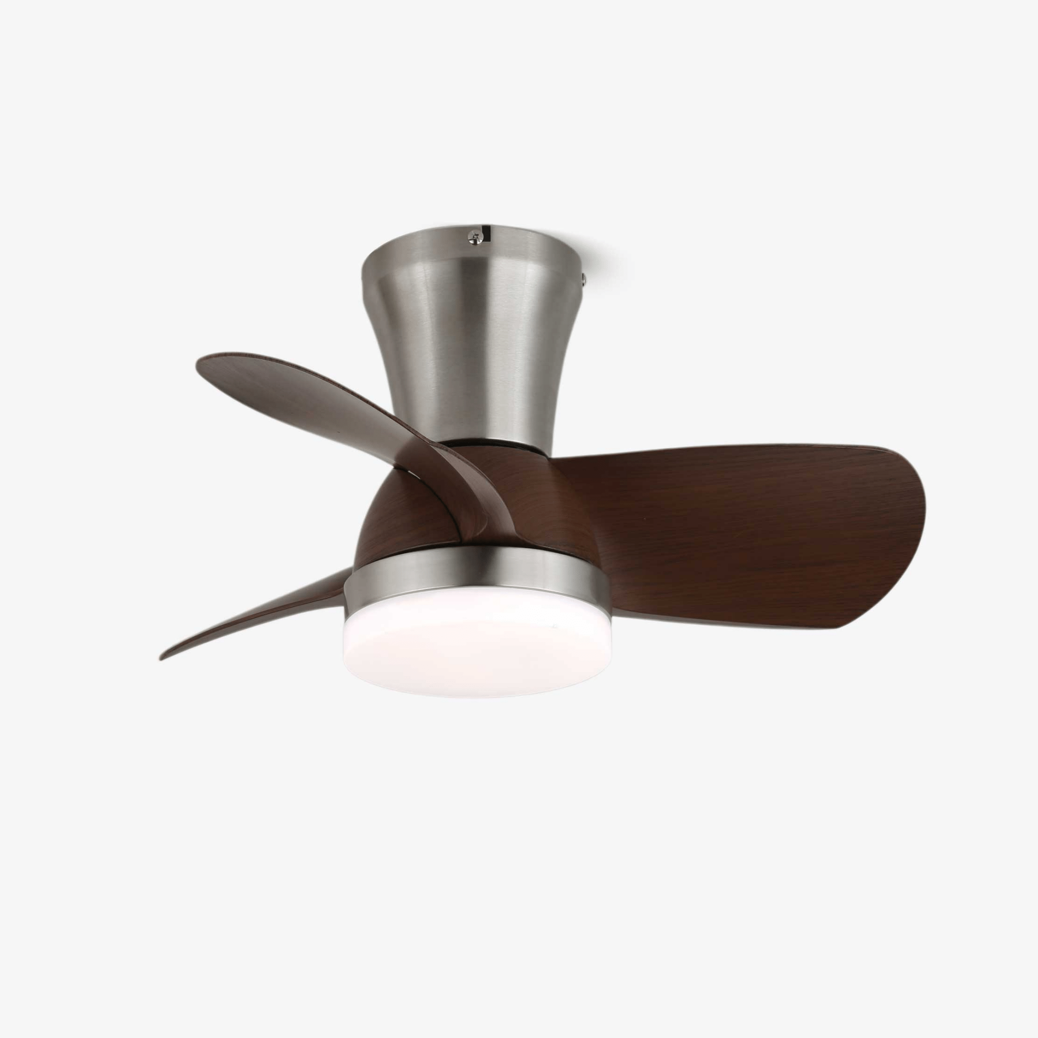 Deynor Modern Wood Ceiling Fan Light - Letslighting