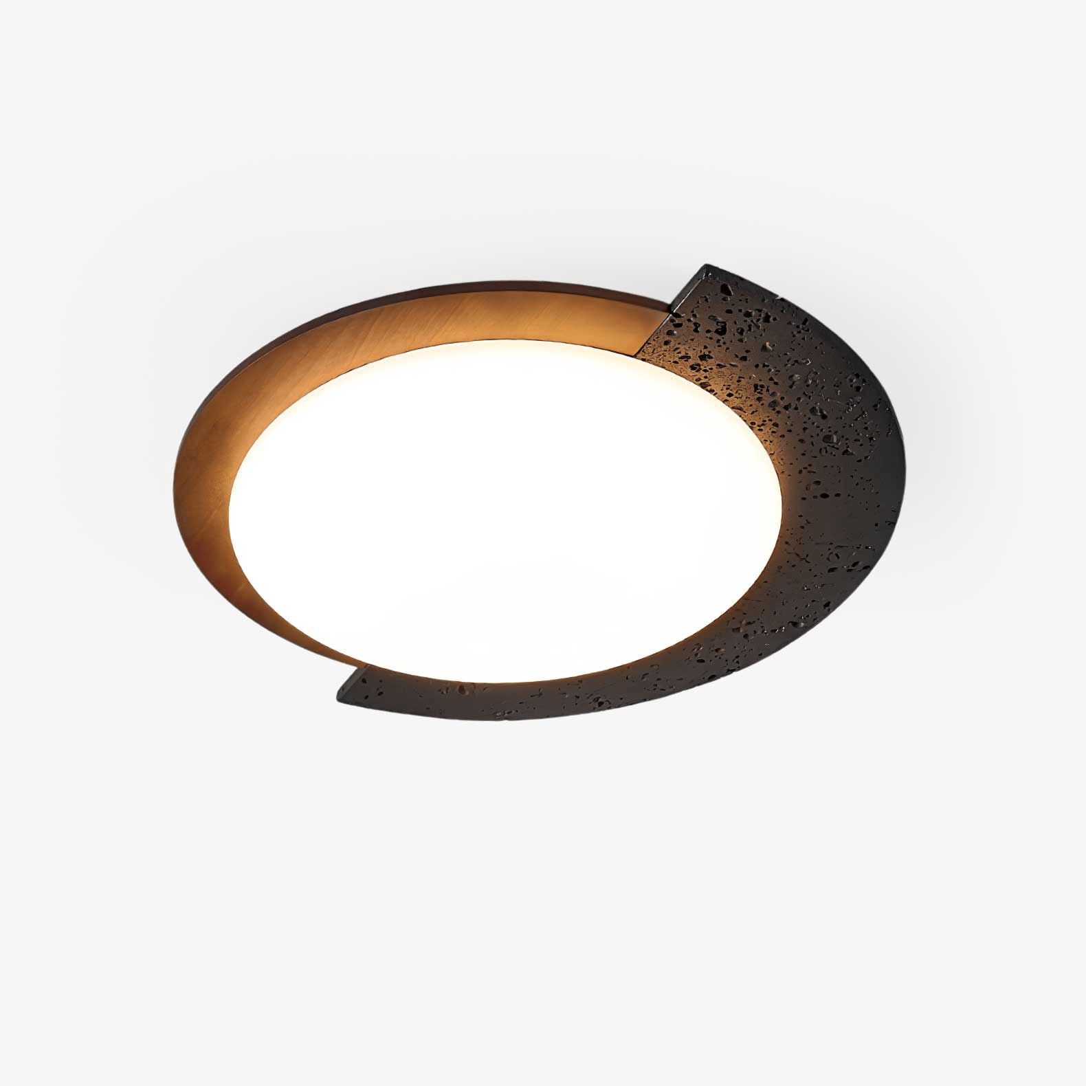 Ulvinor Asymmetrical Travertine Ceiling Light - Letslighting