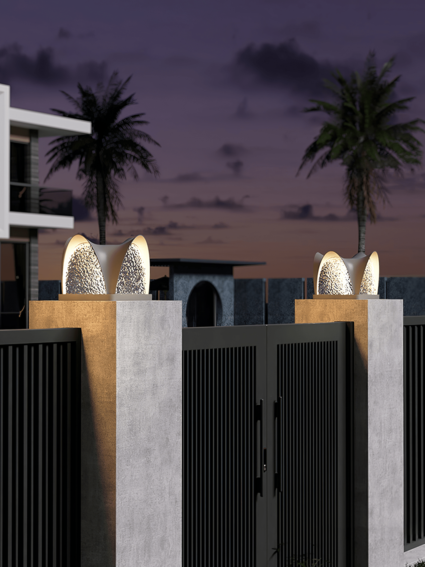 Veyra Modern Acrylic Outdoor Light - Letslighting