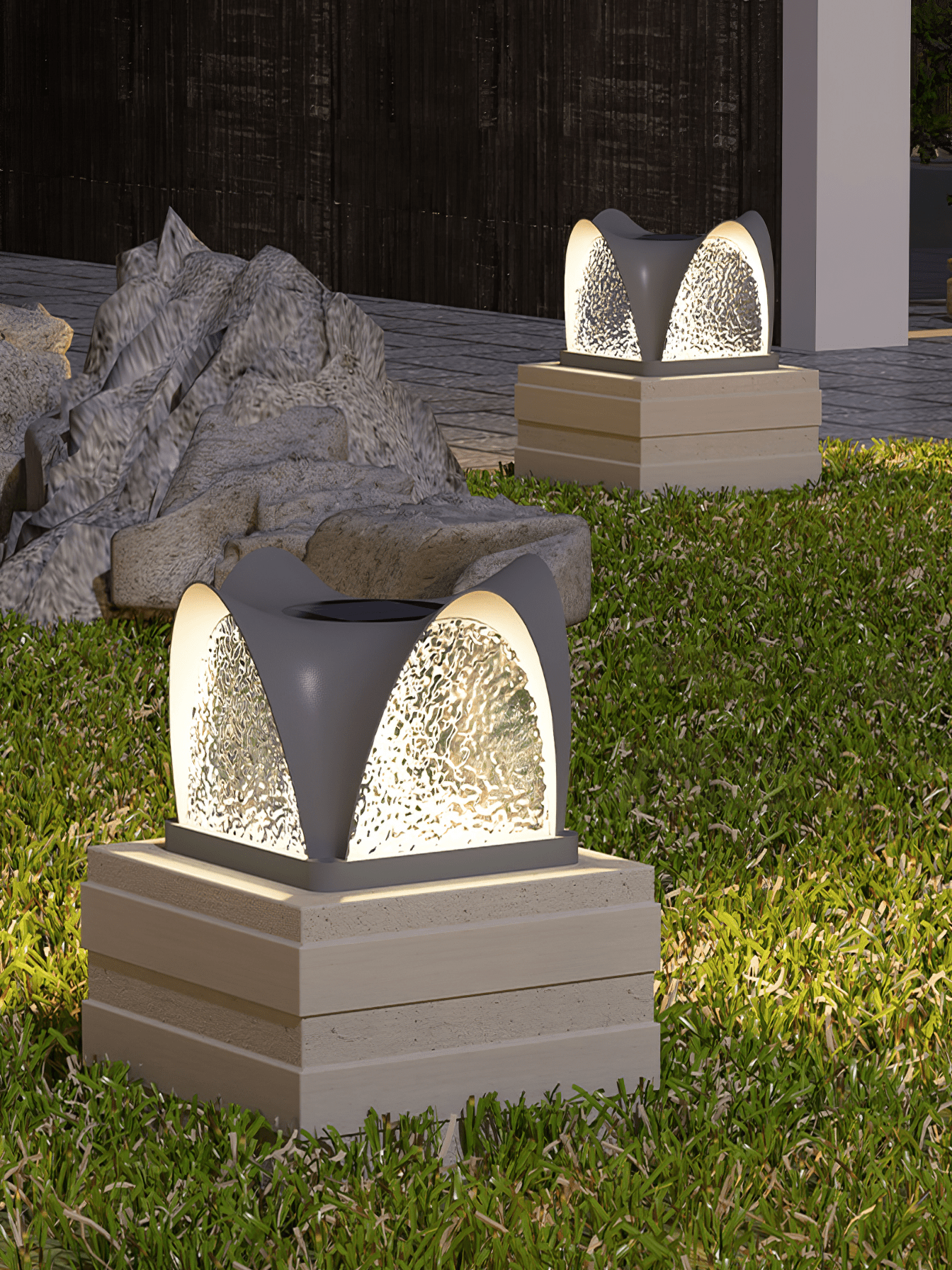 Veyra Modern Solar Outdoor Light - Letslighting