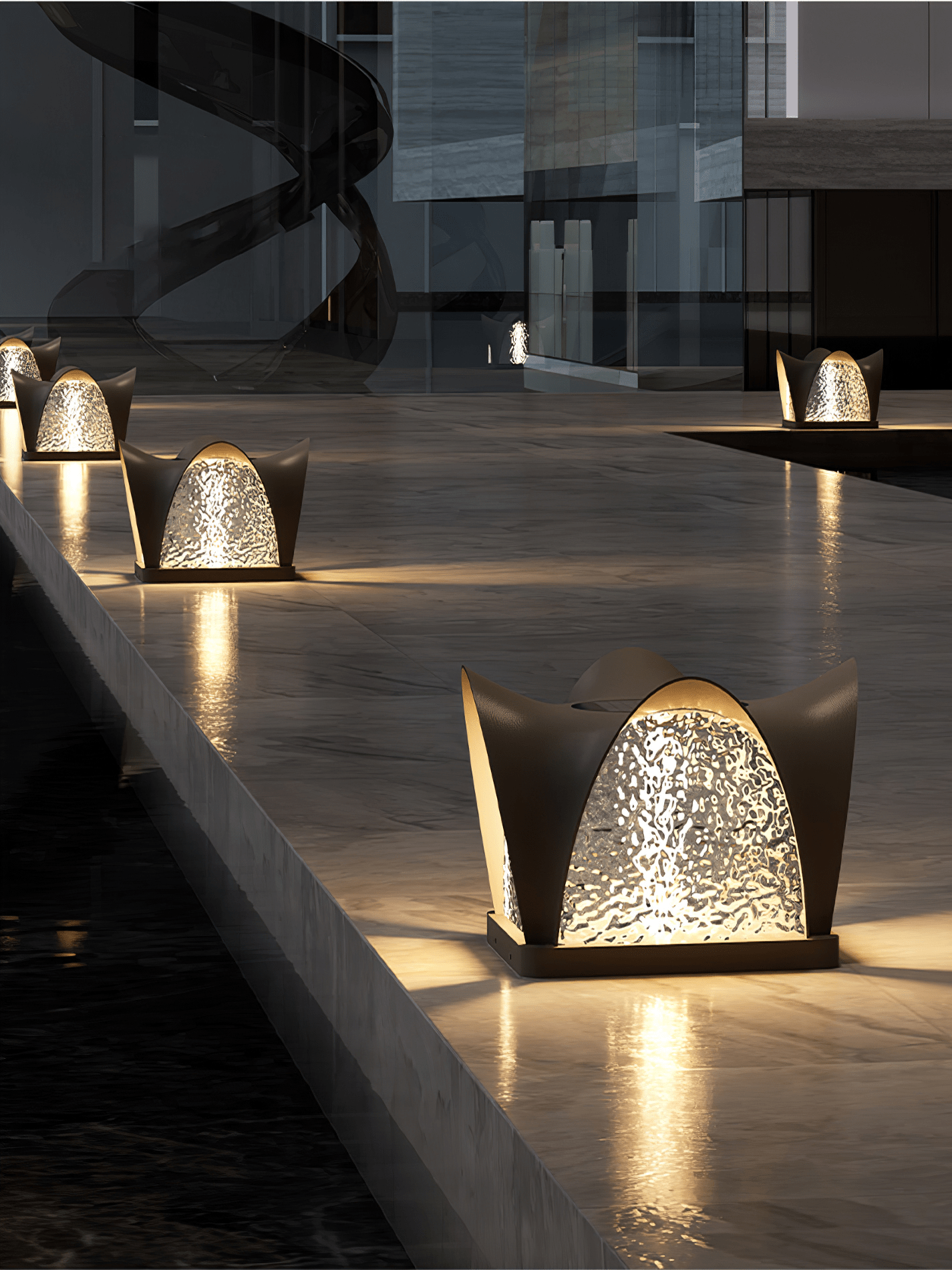 Veyra Modern Solar Outdoor Light - Letslighting
