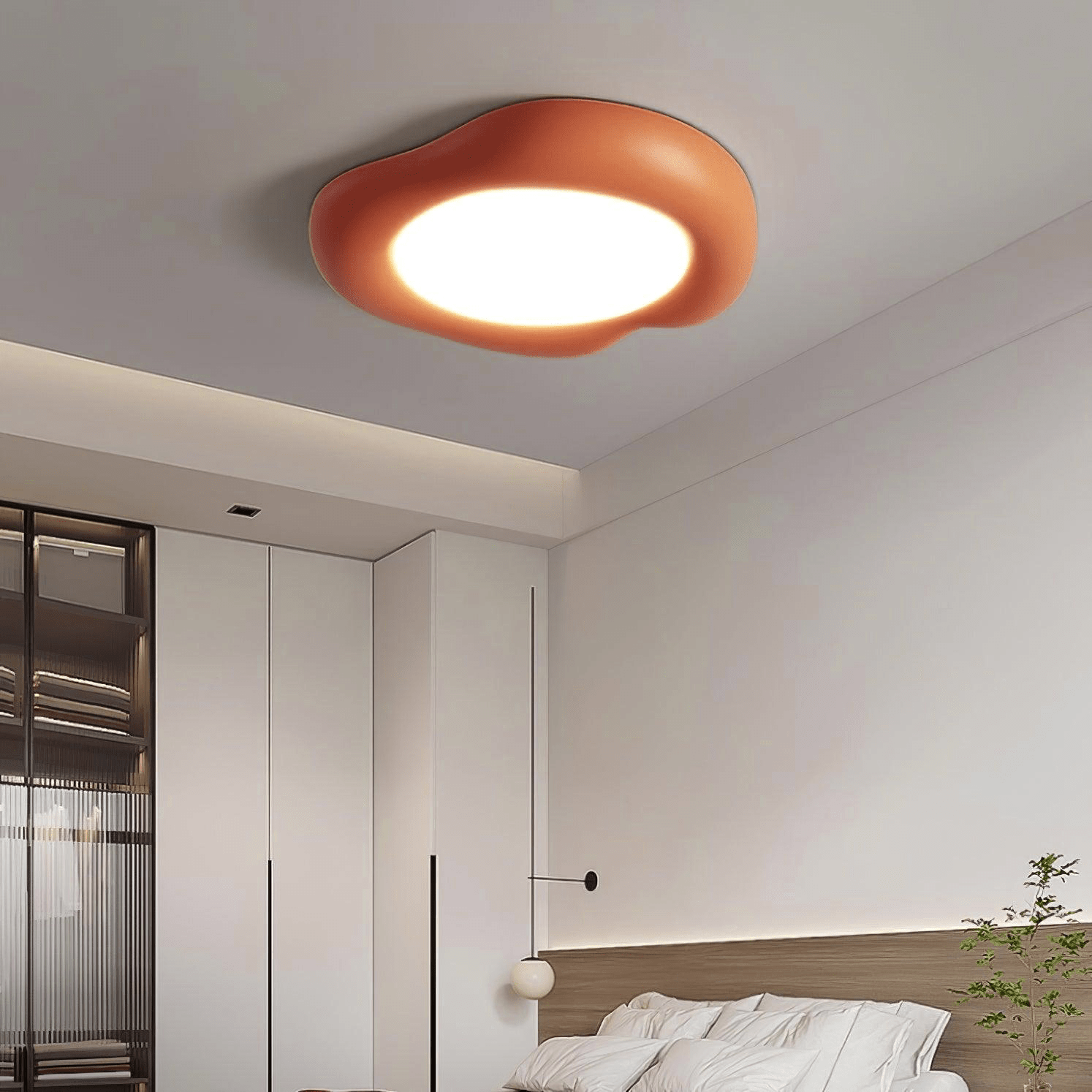 Zelaeis Shaped Apple Resin Ceiling Lamp - Letslighting