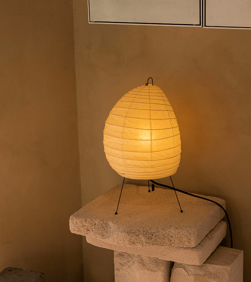 Fletcher Modern Rice Paper Table Lamp - Letslighting