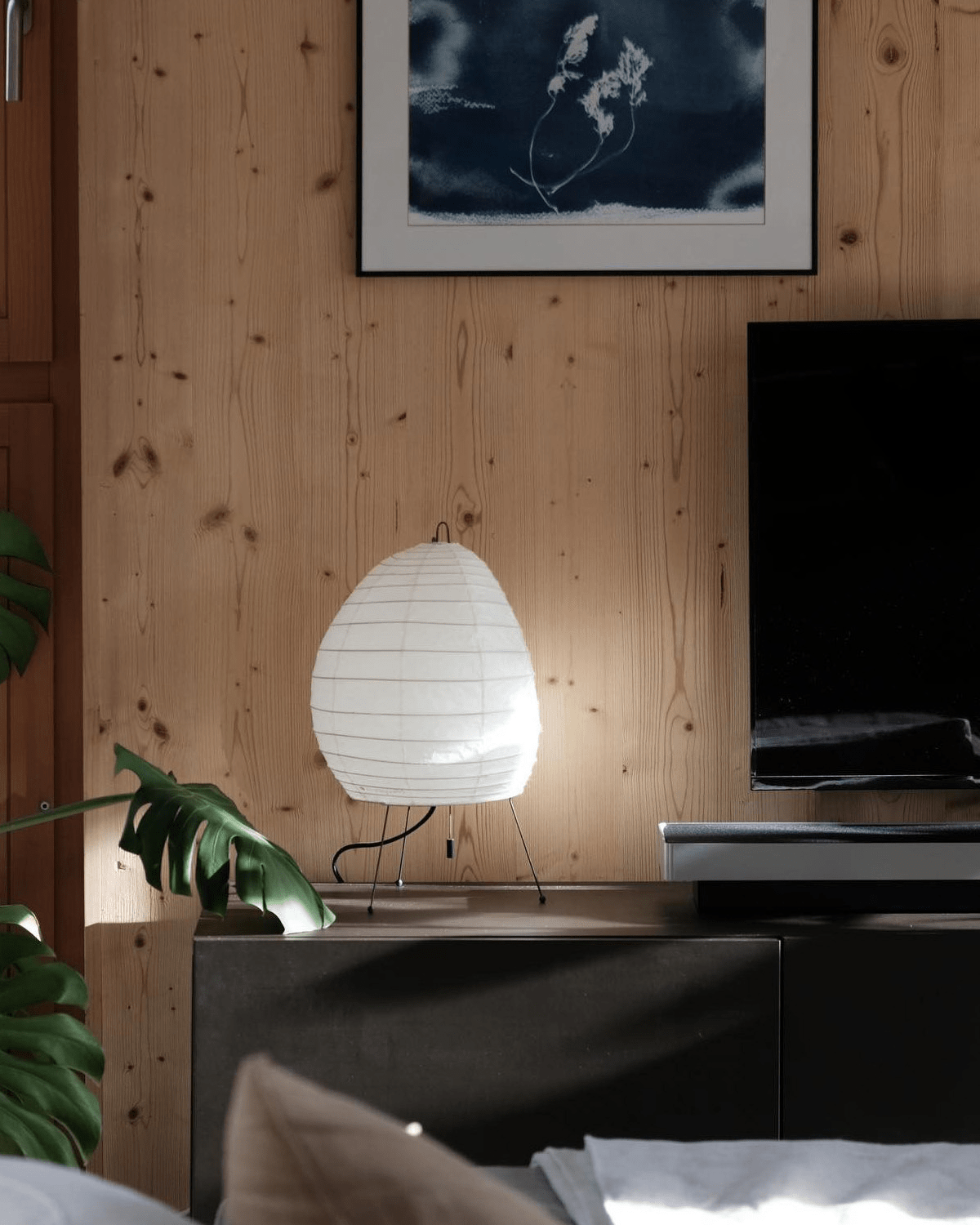 Fletcher Modern Rice Paper Table Lamp - Letslighting