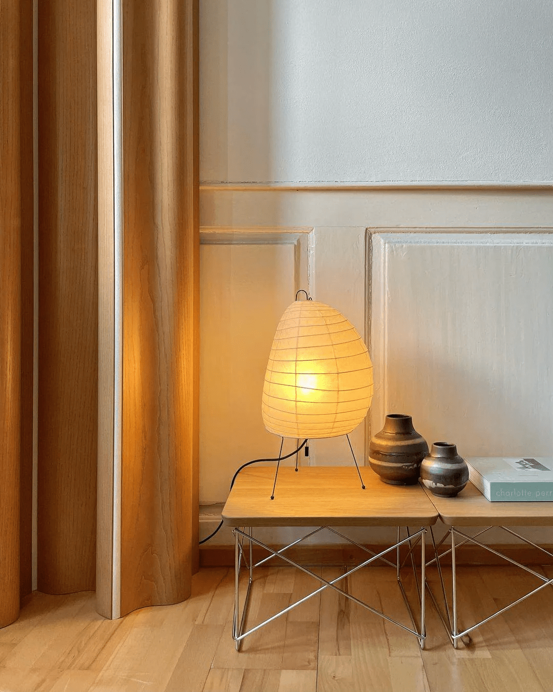 Fletcher Modern Rice Paper Table Lamp - Letslighting